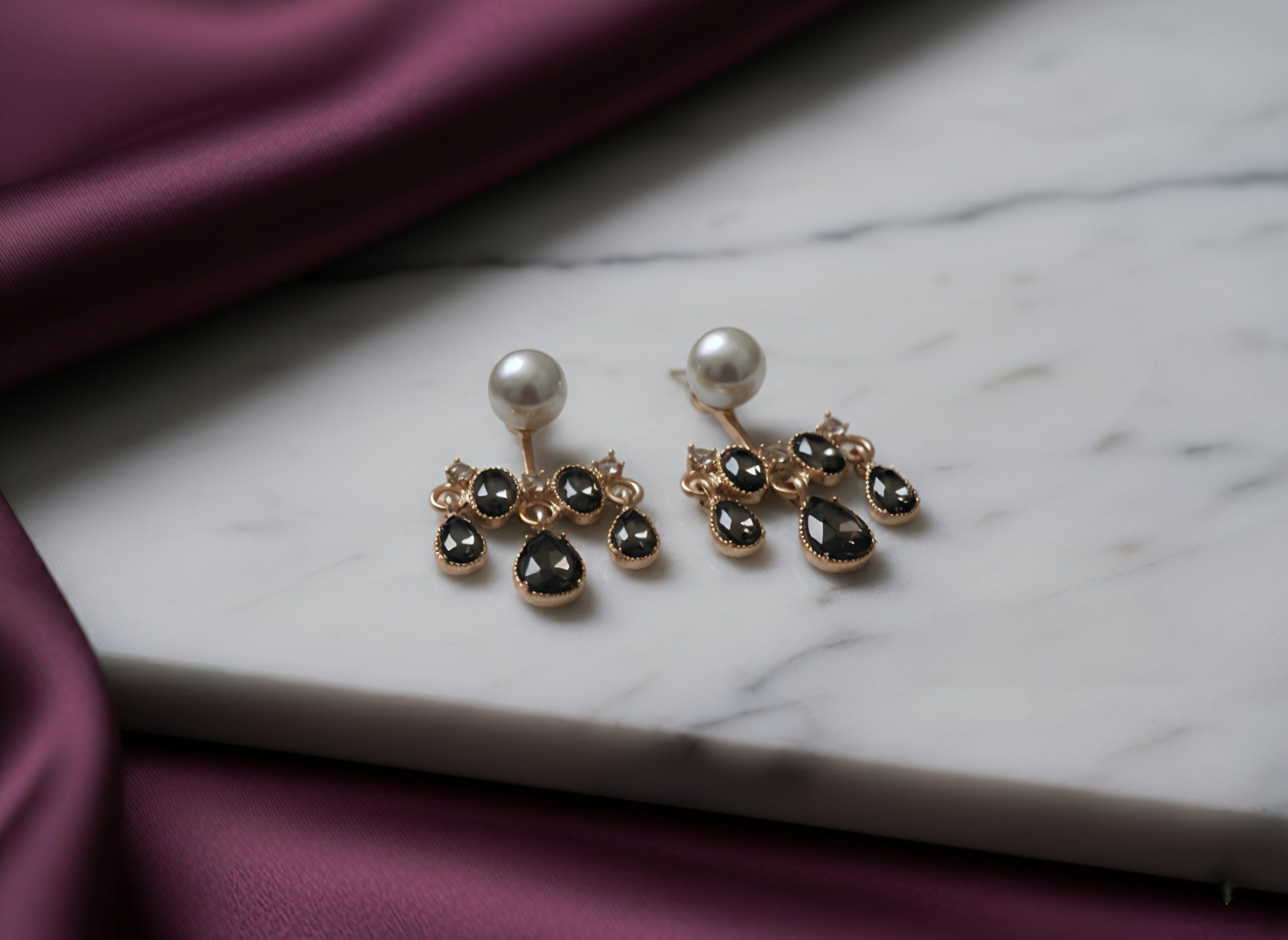 lightweight daily wear studs online gold plated minimal earrings India affordable pearl studs under 1000 crystal floral earrings for gifting black drop earrings with pearls spiral gold studs minimalist design tarnish resistant golden hoops guardian angel wing pendant gold champagne pearl earrings online India orbit design double hoop earrings