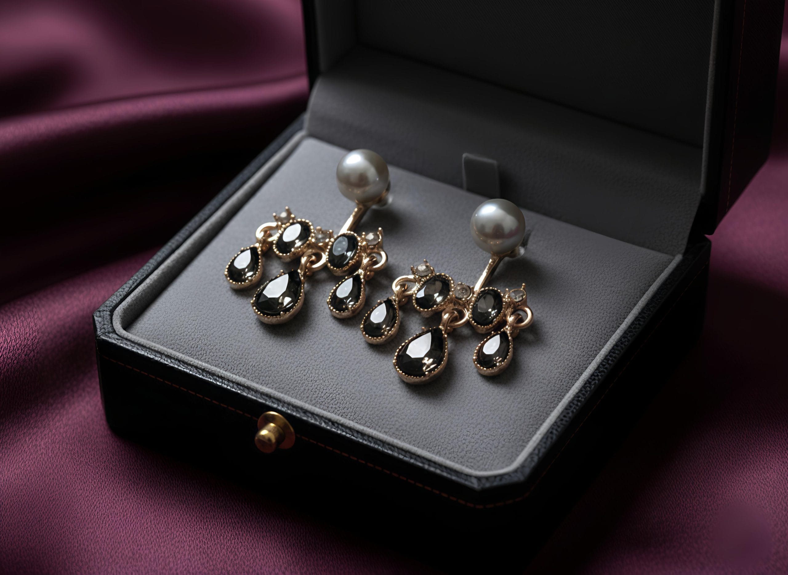 lightweight daily wear studs online gold plated minimal earrings India affordable pearl studs under 1000 crystal floral earrings for gifting black drop earrings with pearls spiral gold studs minimalist design tarnish resistant golden hoops guardian angel wing pendant gold champagne pearl earrings online India orbit design double hoop earrings