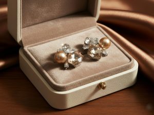 lightweight daily wear studs online gold plated minimal earrings India affordable pearl studs under 1000 crystal floral earrings for gifting black drop earrings with pearls spiral gold studs minimalist design tarnish resistant golden hoops guardian angel wing pendant gold champagne pearl earrings online India orbit design double hoop earrings